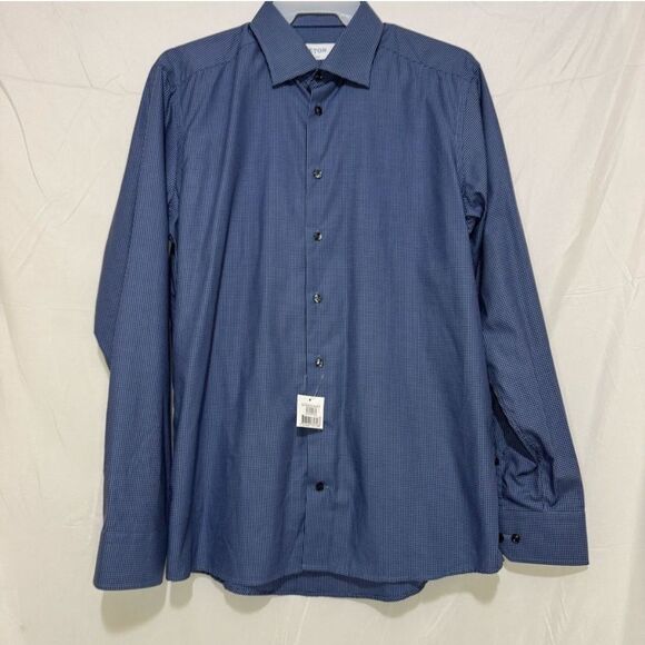 Eton Slim Fit Houndstooth Dress
Shirt size 44 - Picture 1 of 9